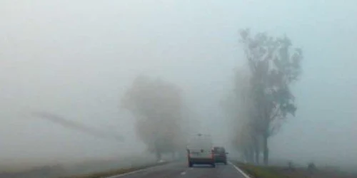Ceaţă pe toate drumurile din Călăraşi