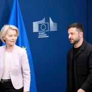  Ursula Von Der Leyen și Zelenski FOTO Profimedia 
