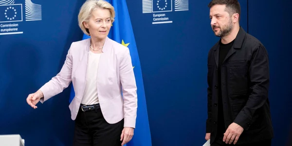  Ursula Von Der Leyen și Zelenski FOTO Profimedia 