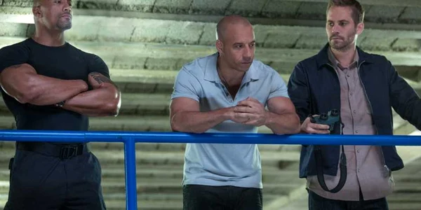 Dwayne Johnson Vin Diesel Paul Walker FOTO AP