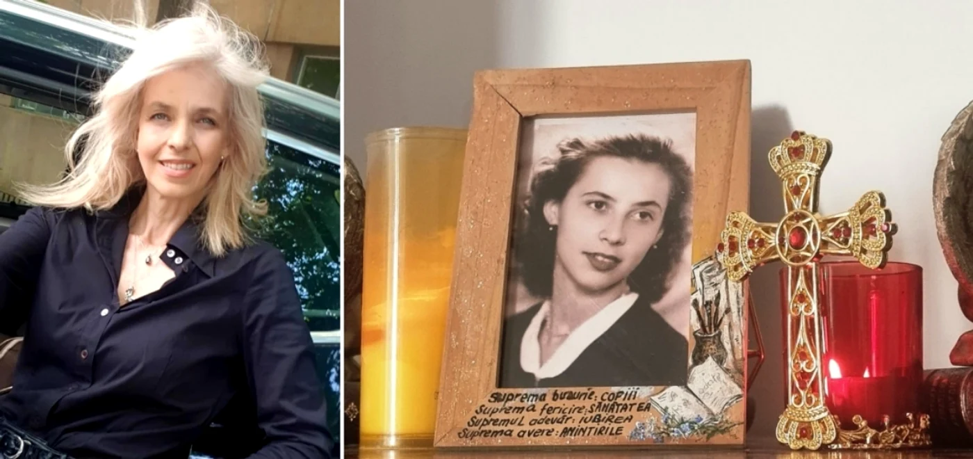 Bianca Brad se roagă pentru mama ei / Foto: Facebook