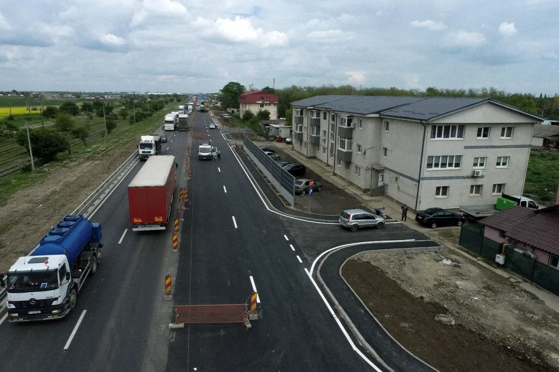 Centura Capitalei a fost lărgită la 4 benzi sub 