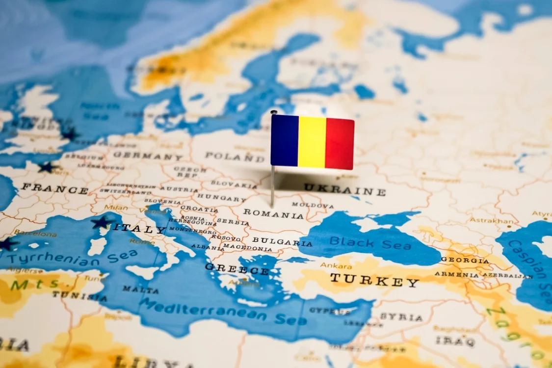 romania harta lume FOTO Shutterstock