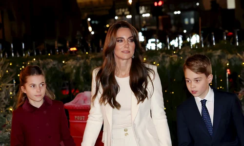 Kate Middleton cu Charlotte și George  foto   GettyImages jpg