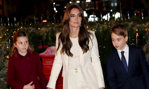 Kate Middleton cu Charlotte și George  foto   GettyImages jpg