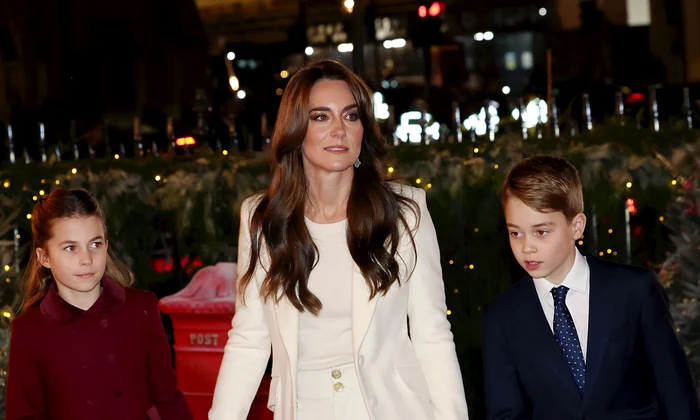 Kate Middleton cu Charlotte și George  foto   GettyImages jpg
