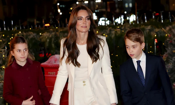Kate Middleton cu Charlotte și George  foto   GettyImages jpg