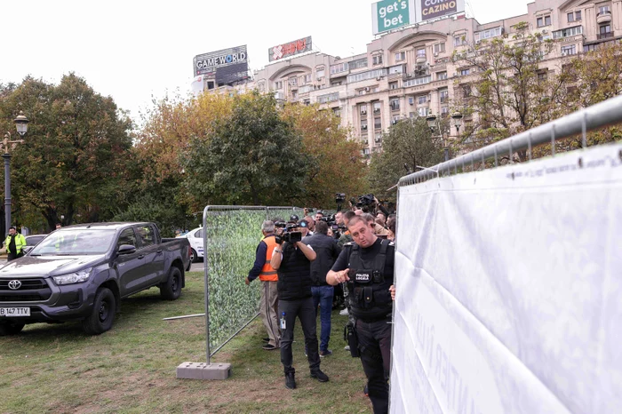 Șantier Planșeul Unirii FOTO: Inquam Photos / Octav Ganea