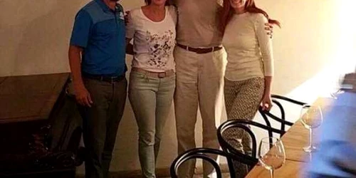 iohannis la cluj. foto arhiva casa boema