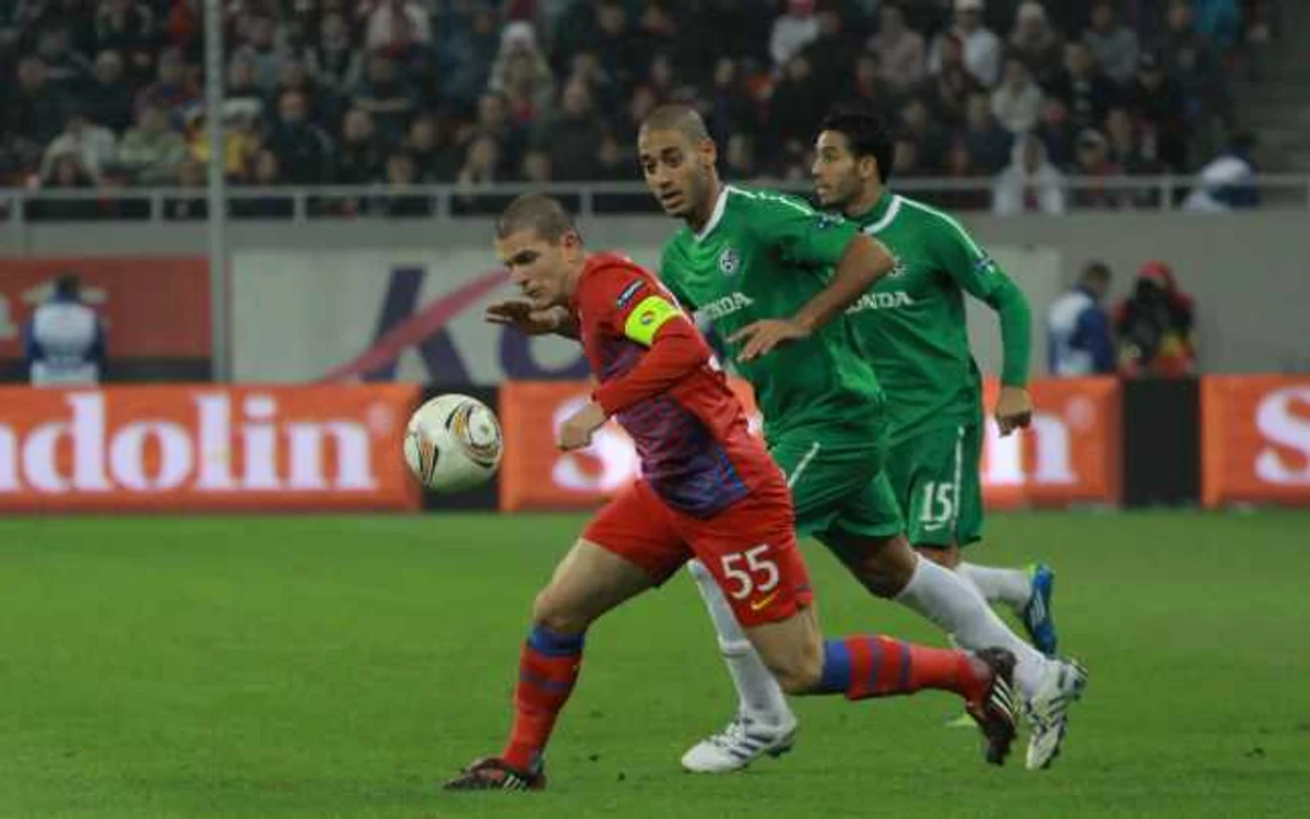 Steaua - Maccabi 4-2 - Bourceanu * Foto: Marian Burlacu