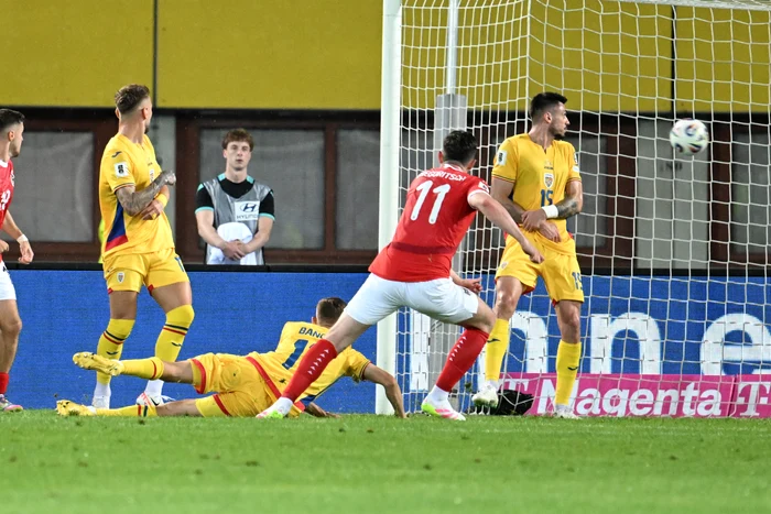 Naționala României a cedat în fața Austriei (FOTO: Sportpictures)