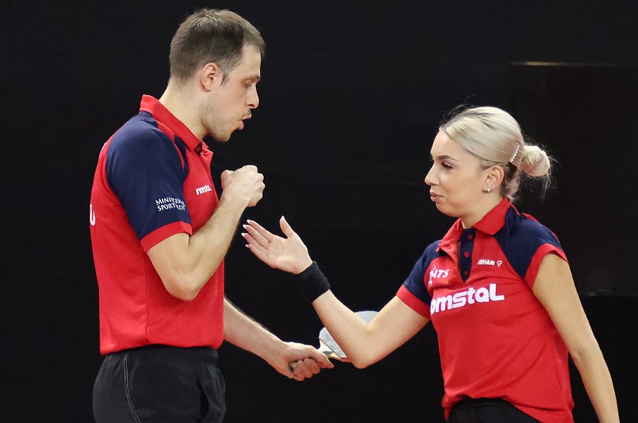 Tenis de masă: Perechea Ovidiu Ionescu - Bernadette Szocs s-a calificat la JO 2024