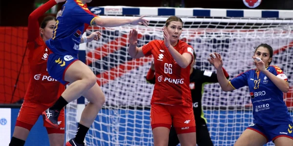 România Polonia handbal feminin la CEH 2020 FOTO Mediafax / Viorica Pana