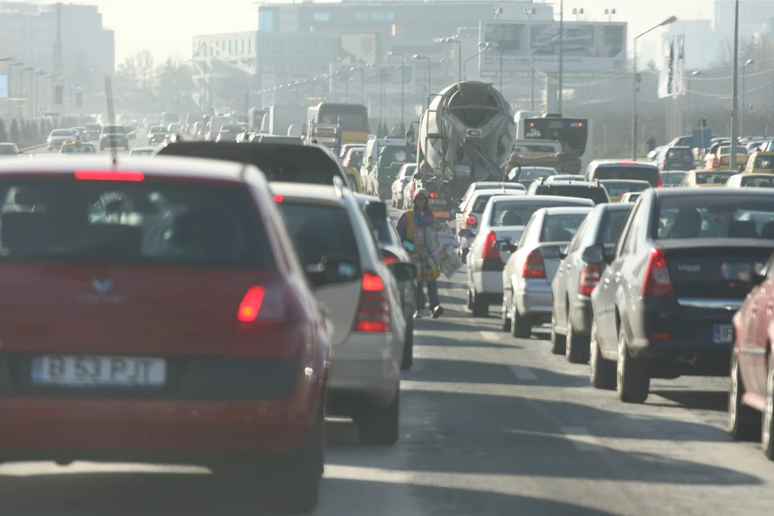 Aglomeraţie în trafic
