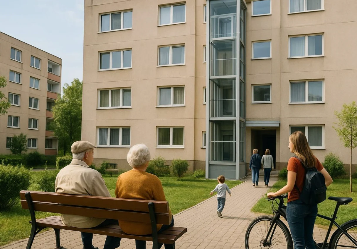 Program național în blocurile vechi: „Lift pentru Viață” pentru milioane de români