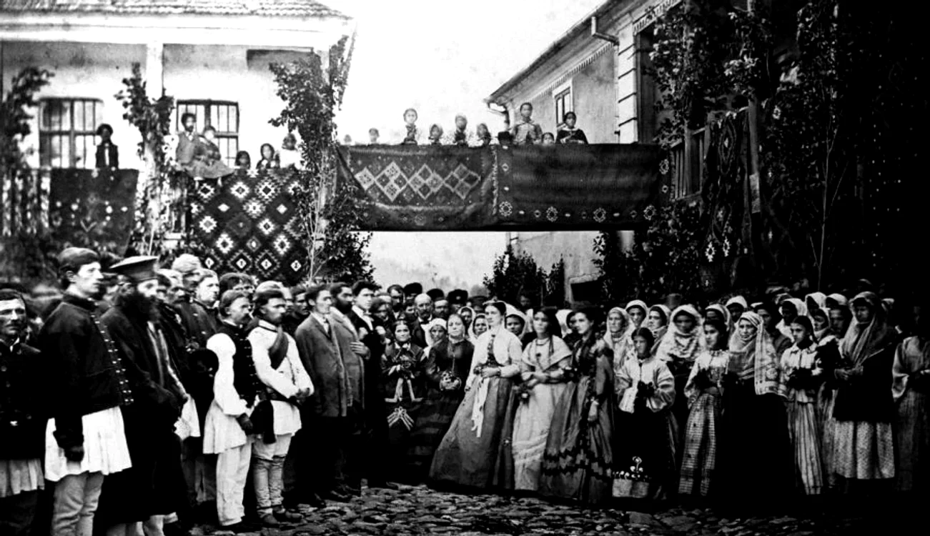 Vizita prințului Carol în Pietroșița. FOTO renasterea.wixsite.com