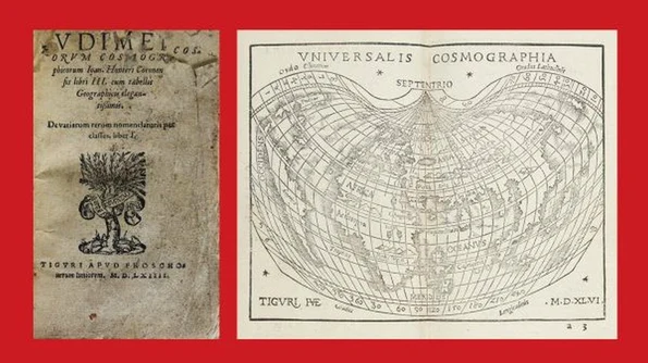 O carte foarte rară a umanistului transilvănean Johannes Honterus, expusă la Muzeul Național al Unirii  jpeg