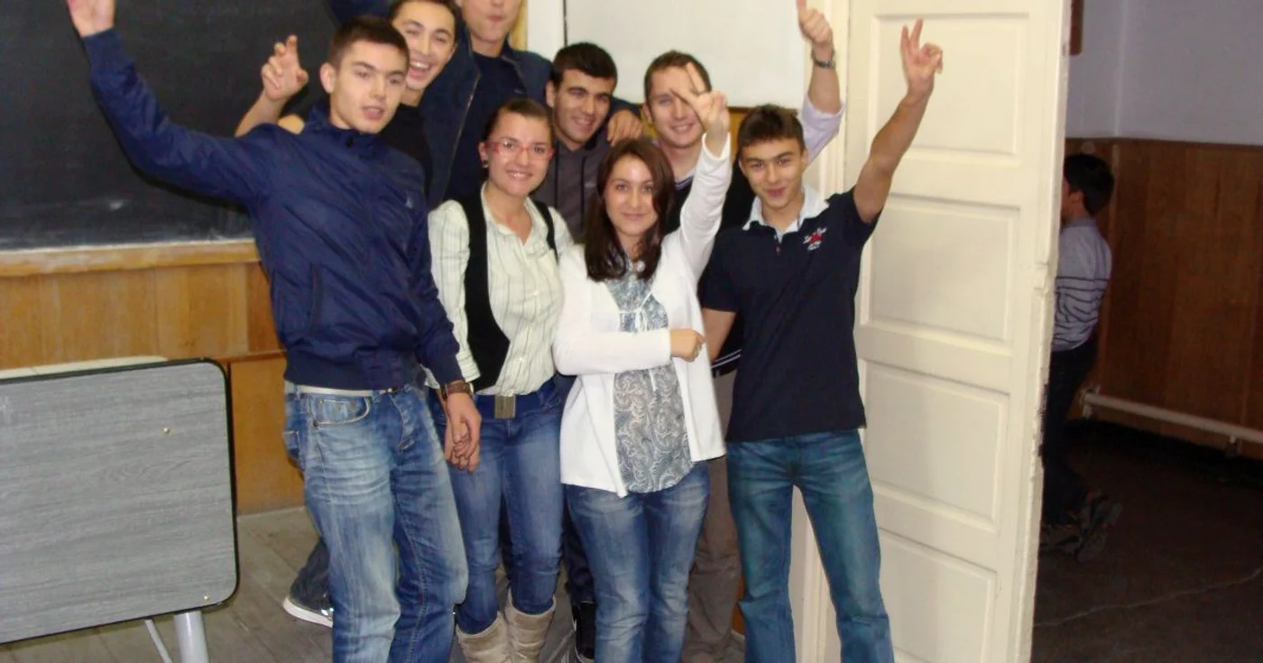 Elena Paduraru, liderul elevilor de la Colegiul Al. Lahovari
