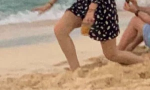 Adele și a petrecut revelionul pe plaja însorită din Caraibe jpeg