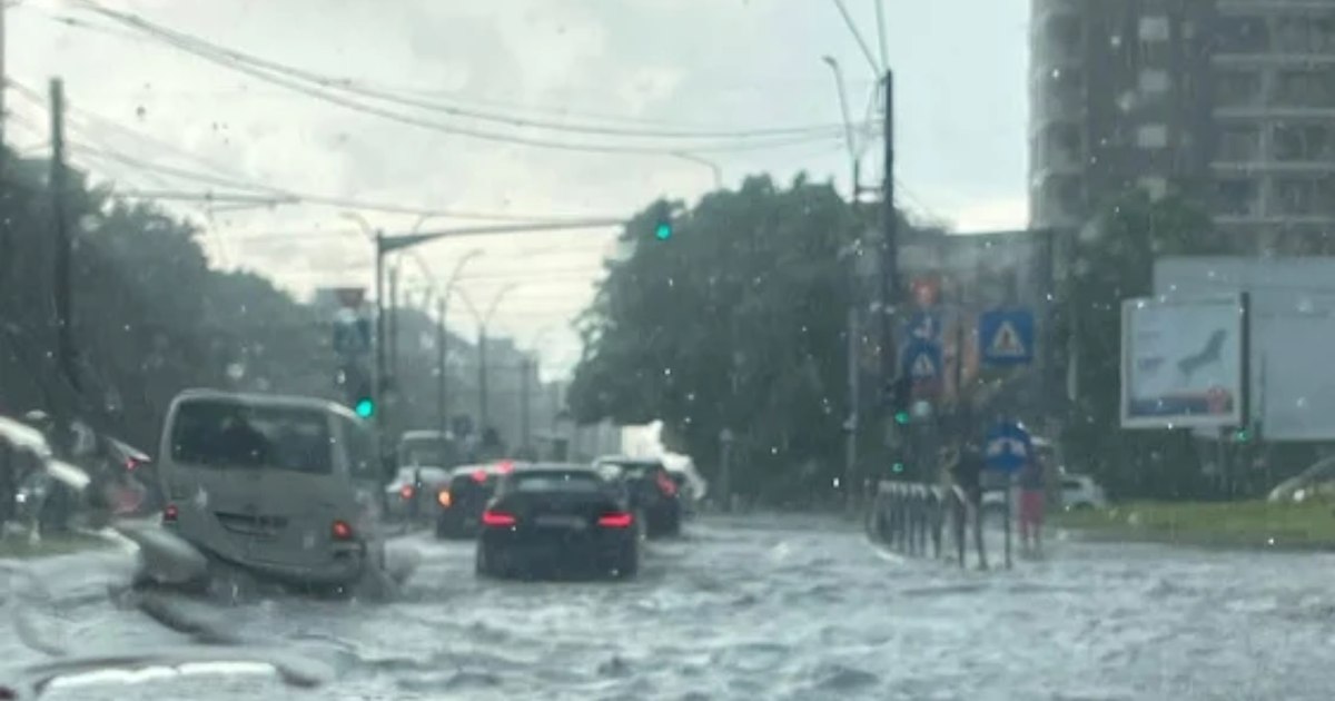 Furtuna din București: un fenomen rar, spune Apa Nova