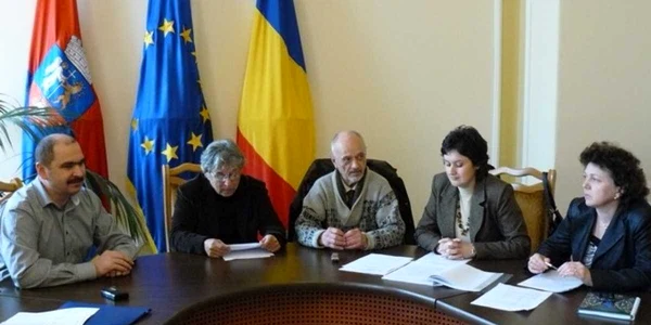 Primarul Ilie Bolojan și reprezentanții Ordinului Arhitecților