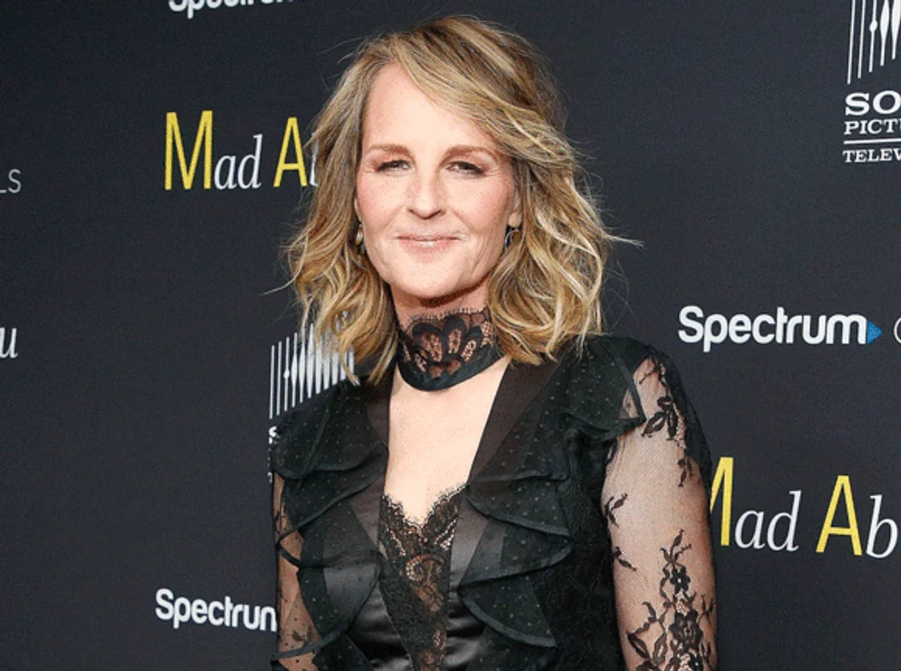 
    Helen Hunt, în timpul unei escapade la ocean  