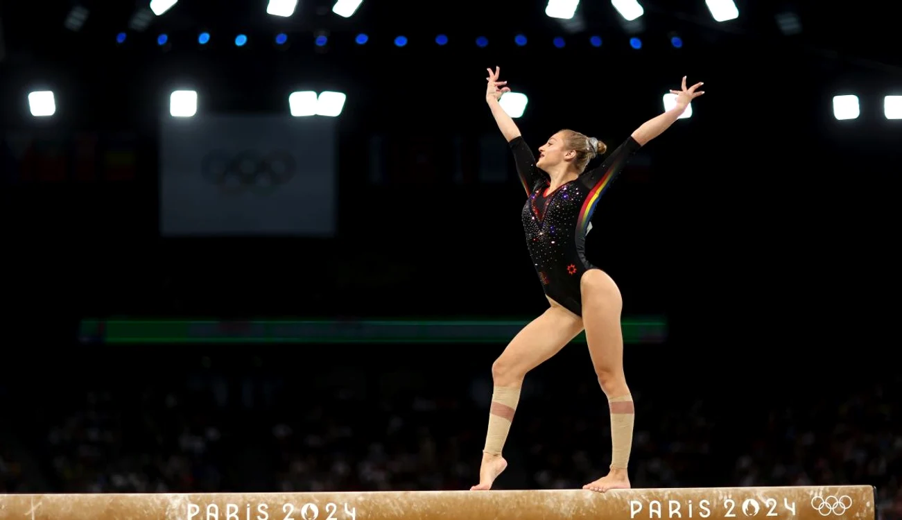 Sabrina Maneca Voinea s-a calificat în două finale pe aparate (FOTO: Guliver/ Gettyimages)