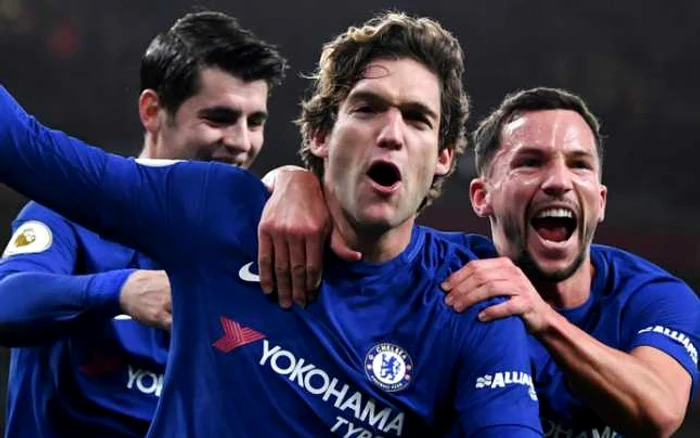 Marcus Alonso a marcat golul victoriei pentru Chelsea