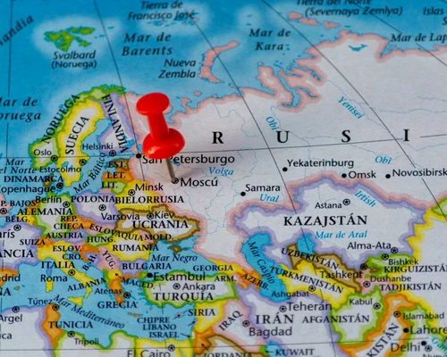 Hartă Rusia și țările din vecinătate FOTO Shutterstock jpg