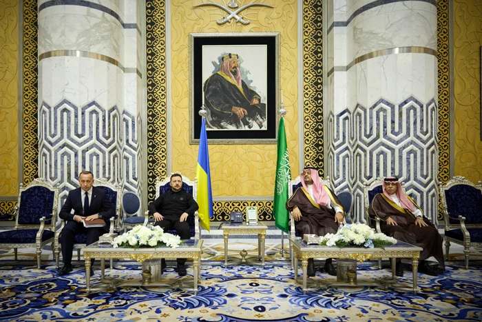 Volodimir Zelenski face o vizită în Arabia Saudită FOTO PROFIMEDIA