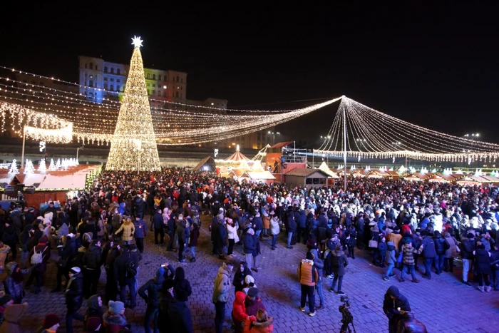 Imagine de la târgul de Crăciun din Bucureşti de anul trecut FOTO Adevărul / Sever Gheorghe