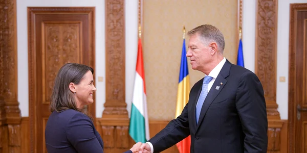 Klaus Iohannis si Katalin Novak FOTO Administraţia Prezidenţială