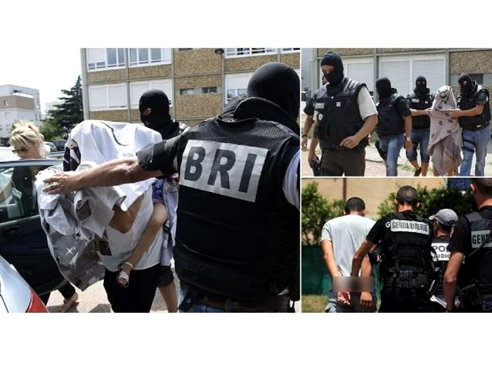 Teroristul francez şi soţia sa, duşi la interogatoriu