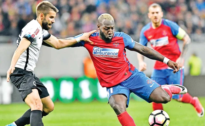 Gnohere i-a chinuit în meciul trecut pe fundașii Viitorului