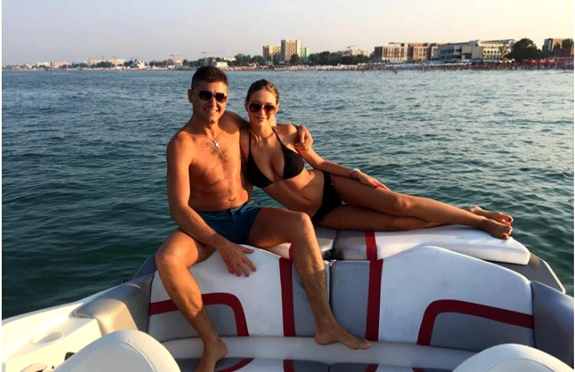 
    În urmă cu o săptămână, Cristian Boureanu și Laura Dinca au fugit în Delta DunăriiFoto: Arhiva personală  