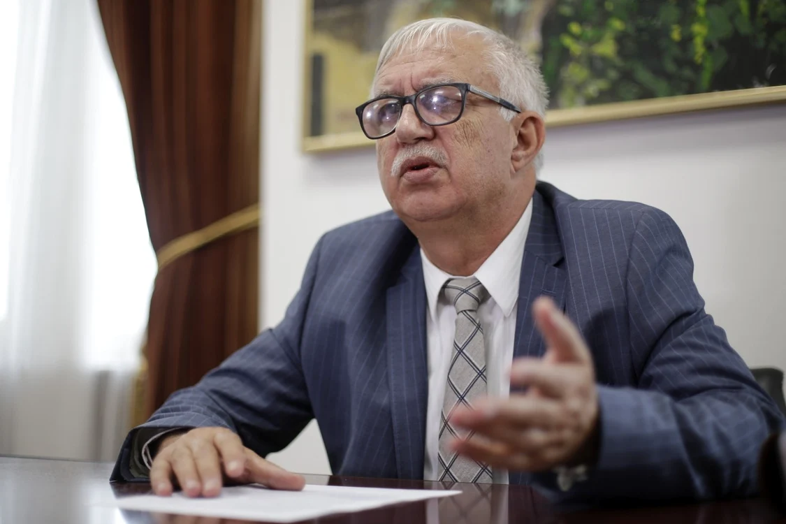 Fostul președinte al CCR, Augustin Zegrean. FOTO: Inquam Photos/Octav Ganea