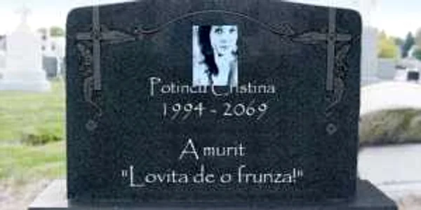 Cristina a folosit o aplicatie Facebook pentru a afla ziua în care va muri (sursa foto: Facebook)
