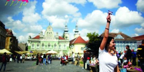 Timişoara: Zmeul colorat a pus stăpânire pe oraş