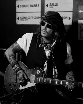 Johnny Depp FOTO Instagram @gregwilliamsphotography