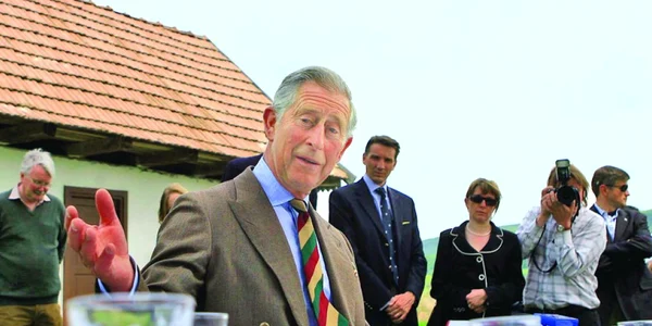 Prinţul Charles vine în fiecare an, în luna mai, la Viscri. Foto: Arhivă