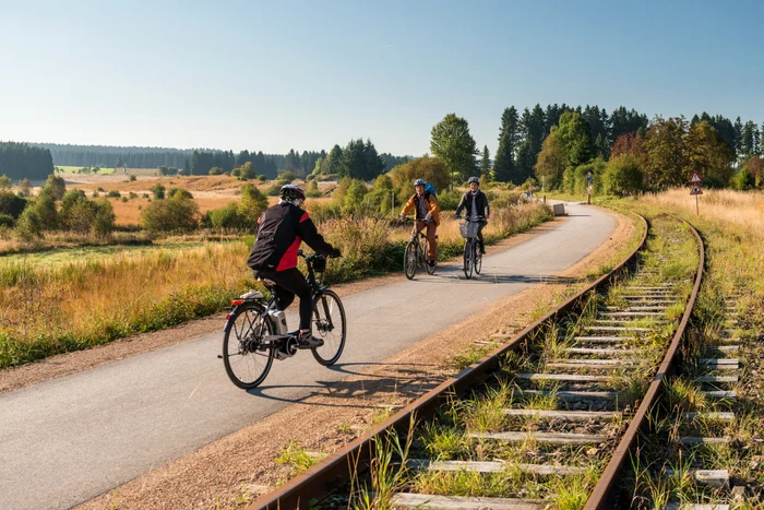 Vennbahn este una dintre cele mai pitorești piste de biciclete din Europa.