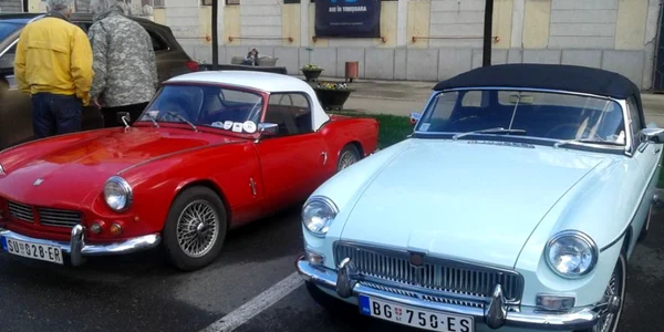 Parada maşinilor de epocă la Timişoara FOTO Ştefan Both