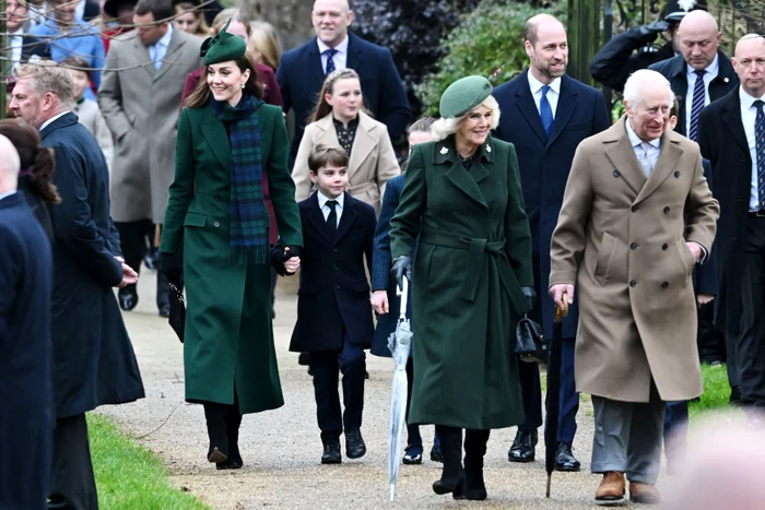 Kate, William, Charles, Camilla de Crăciun la Sandringham, Profimedia (6) jpg