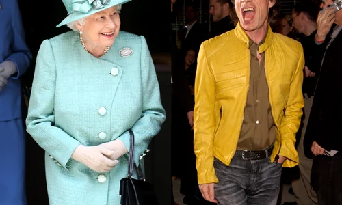 Regina Elisabeta, Mick Jagger  sursa   Shutterstock jpg