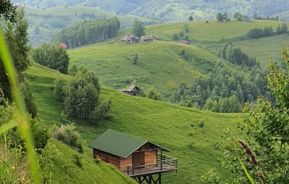 Poza din Fundata care a uluit internetul. „Gata! Am găsit locul în care vreau să trăiesc!“