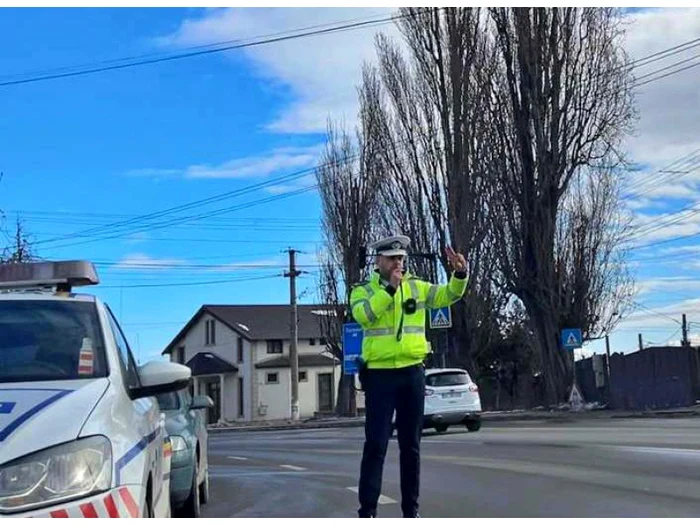Ștefan Vicol a fost remarcat de conducerea inspectoratului nemțean FOTO Poliția Neamț