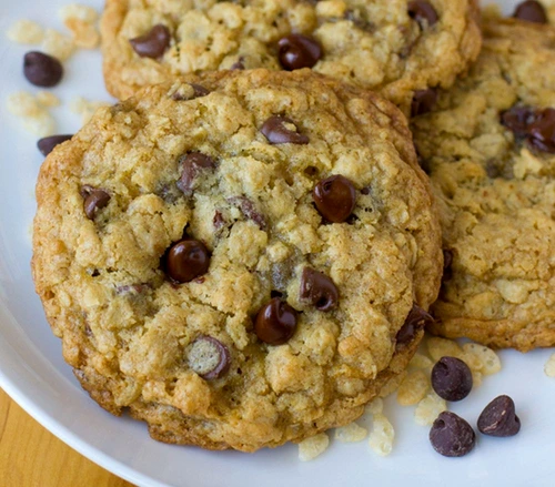 Crispy Crunchy Oatmeal Cookies 3 jpeg