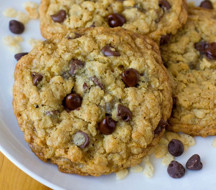Crispy Crunchy Oatmeal Cookies 3 jpeg