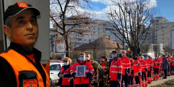 marius sina omagiat de colegi foto saj hunedoara