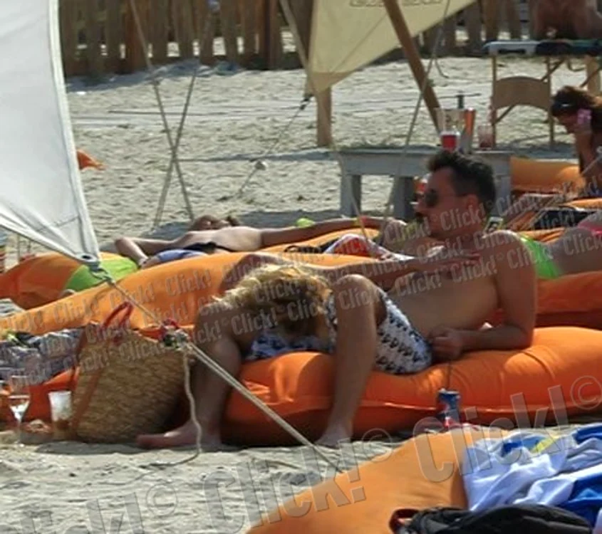 Ducu Ion şi iubita lui, Ioana Blaj.